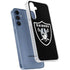 NFL Las Vegas Raiders Large Logo Galaxy A35 5G Clear Case