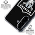 NFL Las Vegas Raiders Large Logo Galaxy A36 5G Clear Case