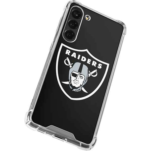 NFL Las Vegas Raiders Large Logo Galaxy S24 FE Clear Case