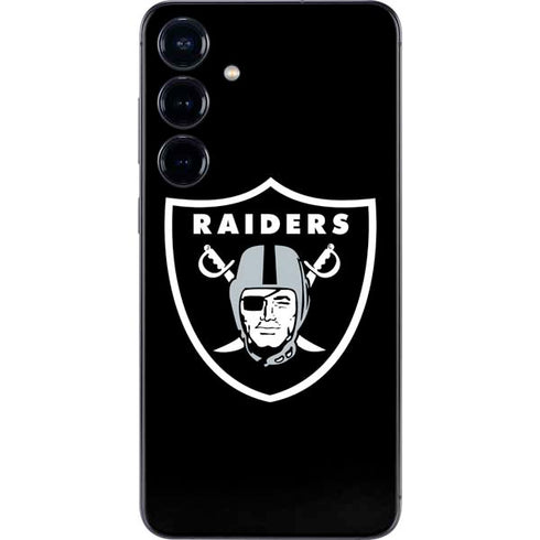 NFL Las Vegas Raiders Large Logo Galaxy S24 Plus Skin