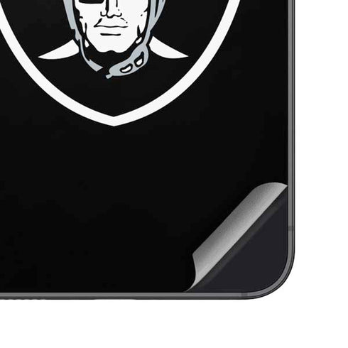 NFL Las Vegas Raiders Large Logo Galaxy S25 Plus Skin
