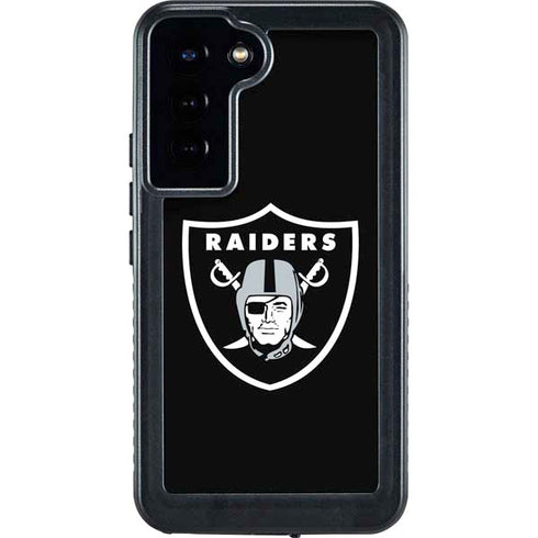 NFL Las Vegas Raiders Large Logo Galaxy S24 Plus Waterproof Case