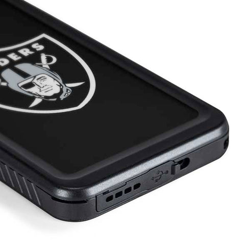 NFL Las Vegas Raiders Large Logo Galaxy S24 Plus Waterproof Case