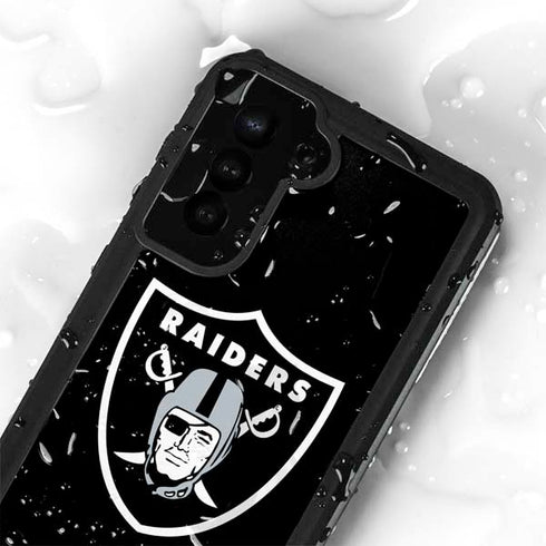 NFL Las Vegas Raiders Large Logo Galaxy S24 Plus Waterproof Case