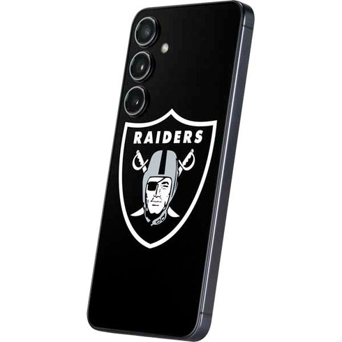 NFL Las Vegas Raiders Large Logo Galaxy S25 Skin