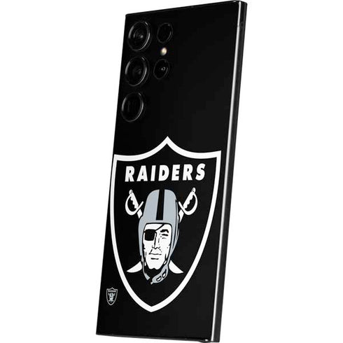NFL Las Vegas Raiders Large Logo Galaxy S25 Ultra Skin
