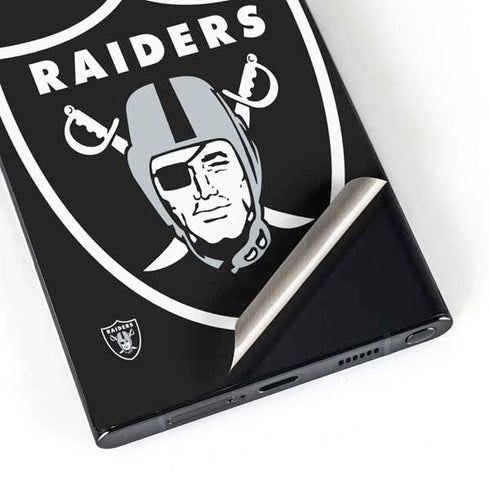 NFL Las Vegas Raiders Large Logo Galaxy S24 Ultra Skin