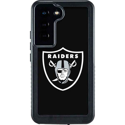NFL Las Vegas Raiders Large Logo Galaxy S24 Waterproof Case