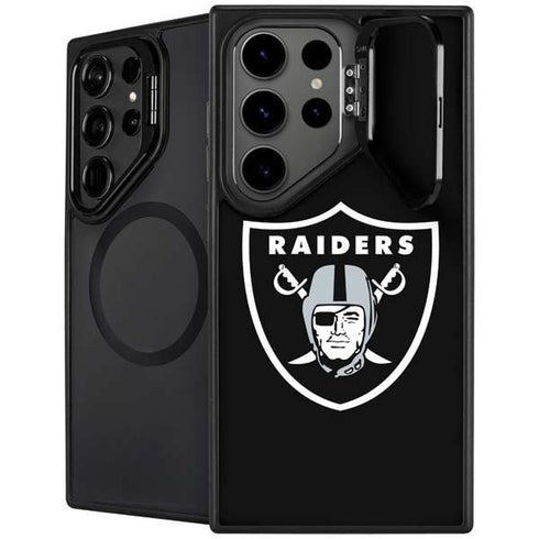 NFL Las Vegas Raiders Large Logo Galaxy S26 Ultra Kickstand Case