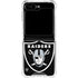 NFL Las Vegas Raiders Large Logo Galaxy Z Flip6 Clear Case