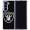 NFL Las Vegas Raiders Large Logo Galaxy Z Fold5 5G Clear Case