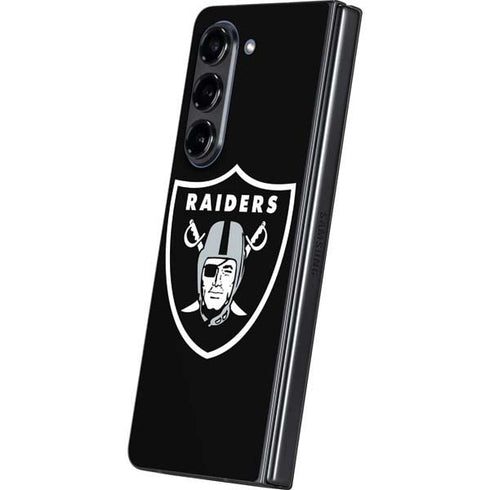 NFL Las Vegas Raiders Large Logo Galaxy Z Fold5 5G Skin