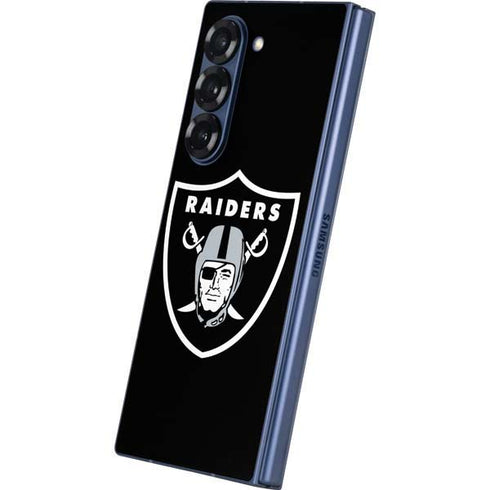 NFL Las Vegas Raiders Large Logo Galaxy Z Fold6 Skin