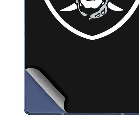 NFL Las Vegas Raiders Large Logo Galaxy Z Fold6 Skin