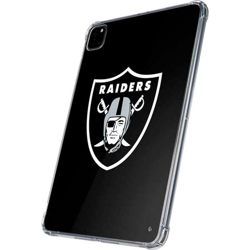 NFL Las Vegas Raiders Large Logo iPad Pro 11in (2024) Clear Case