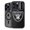NFL Las Vegas Raiders Large Logo iPhone 15 Pro Max Kickstand Case