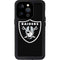 NFL Las Vegas Raiders Large Logo iPhone 15 Pro Waterproof Case
