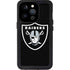 NFL Las Vegas Raiders Large Logo iPhone 15 Pro Waterproof Case