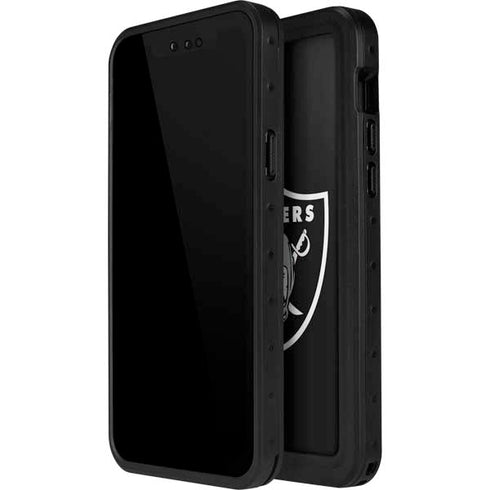 NFL Las Vegas Raiders Large Logo iPhone 15 Pro Waterproof Case