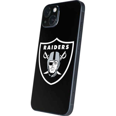 NFL Las Vegas Raiders Large Logo iPhone 15 Skin
