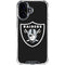 NFL Las Vegas Raiders Large Logo iPhone 16 Clear Case