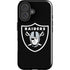NFL Las Vegas Raiders Large Logo iPhone 16 Plus Impact Case