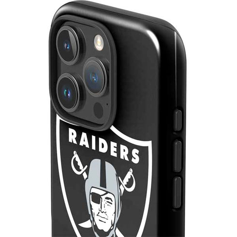 NFL Las Vegas Raiders Large Logo iPhone 16 Pro Impact Case