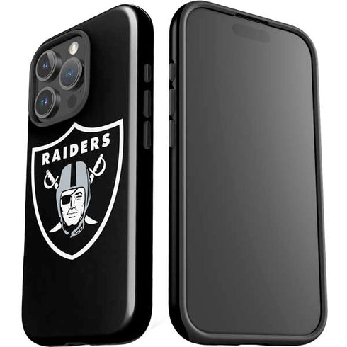 NFL Las Vegas Raiders Large Logo iPhone 16 Pro Impact Case