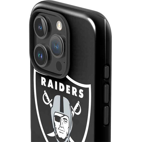 NFL Las Vegas Raiders Large Logo iPhone 16 Pro Max Impact Case