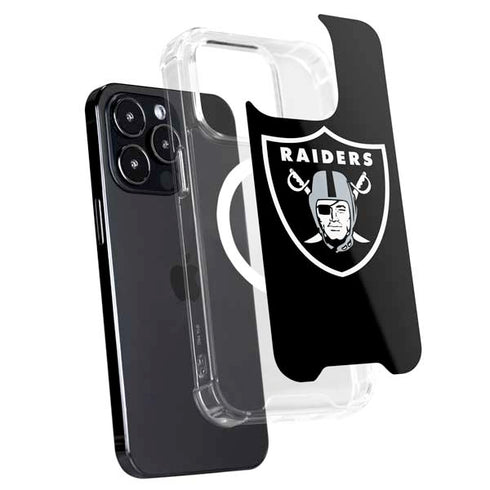 NFL Las Vegas Raiders Large Logo iPhone 16 Pro Max MagSafe Case