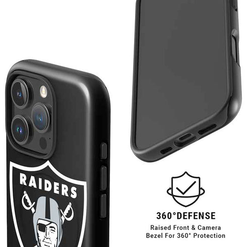 NFL Las Vegas Raiders Large Logo iPhone 16 Pro Max Magsafe Impact Case