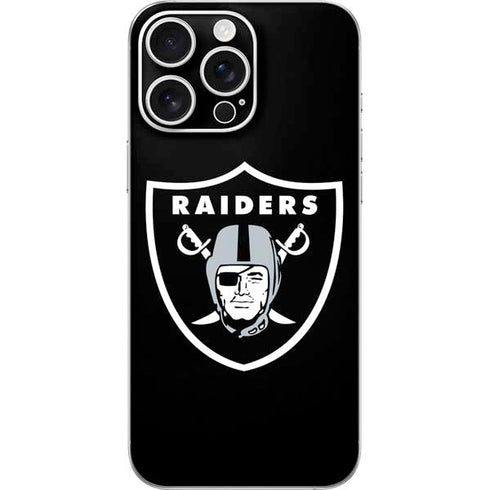 NFL Las Vegas Raiders Large Logo iPhone 16 Pro Max Skin