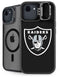 NFL Las Vegas Raiders Large Logo iPhone 16e Kickstand Case
