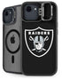 NFL Las Vegas Raiders Large Logo iPhone 16e Kickstand Case
