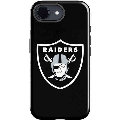 NFL Las Vegas Raiders Large Logo iPhone 16e Impact Case