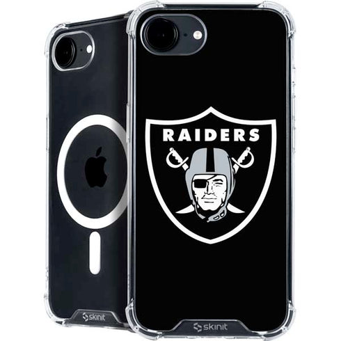 NFL Las Vegas Raiders Large Logo iPhone 16e MagSafe Case