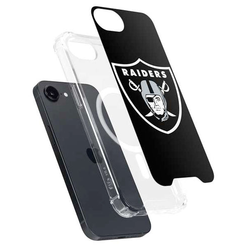 NFL Las Vegas Raiders Large Logo iPhone 16e MagSafe Case