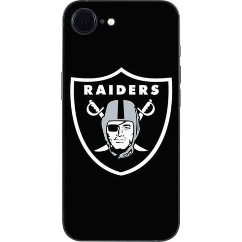 NFL Las Vegas Raiders Large Logo iPhone 16e Skin