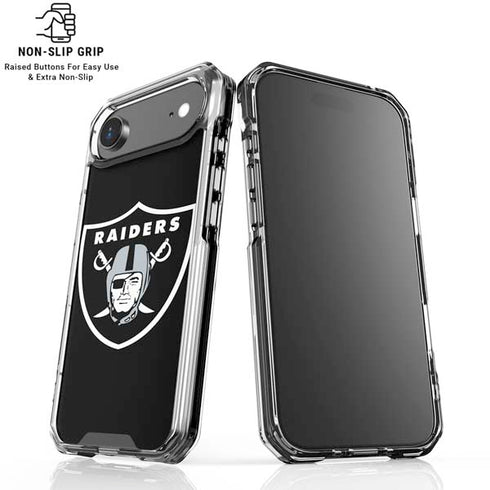 NFL Las Vegas Raiders Large Logo iPhone 17 Air Clear Case