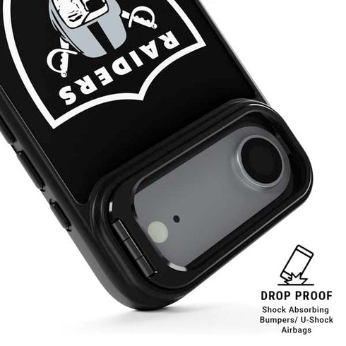 NFL Las Vegas Raiders Large Logo iPhone 17 Air Kickstand Case