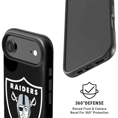 NFL Las Vegas Raiders Large Logo iPhone 17 Air Magsafe Impact Case