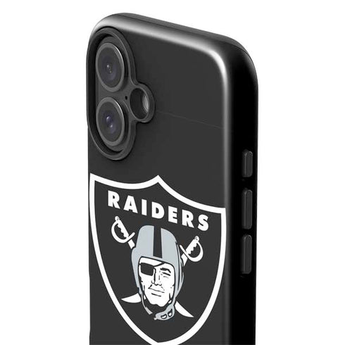 NFL Las Vegas Raiders Large Logo iPhone 17 Impact Case