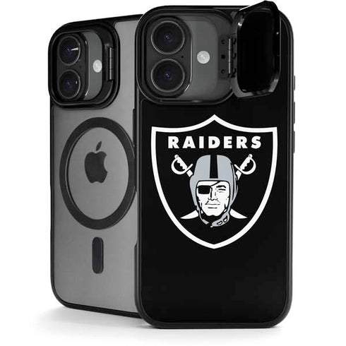 NFL Las Vegas Raiders Large Logo iPhone 17 Kickstand Case