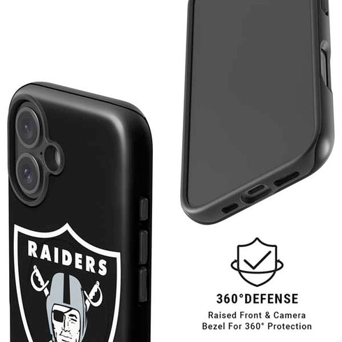 NFL Las Vegas Raiders Large Logo iPhone 17 Magsafe Impact Case