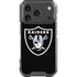 NFL Las Vegas Raiders Large Logo iPhone 17 Pro Clear Case