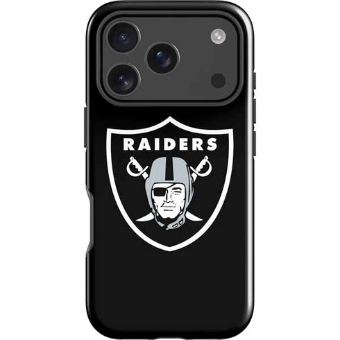 NFL Las Vegas Raiders Large Logo iPhone 17 Pro Impact Case