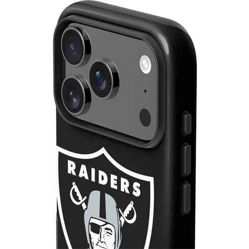 NFL Las Vegas Raiders Large Logo iPhone 17 Pro Impact Case