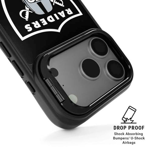 NFL Las Vegas Raiders Large Logo iPhone 17 Pro Max Kickstand Case