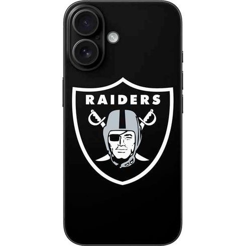 NFL Las Vegas Raiders Large Logo iPhone 17 Skin