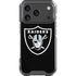 NFL Las Vegas Raiders Large Logo iPhone 18 Pro Clear Case